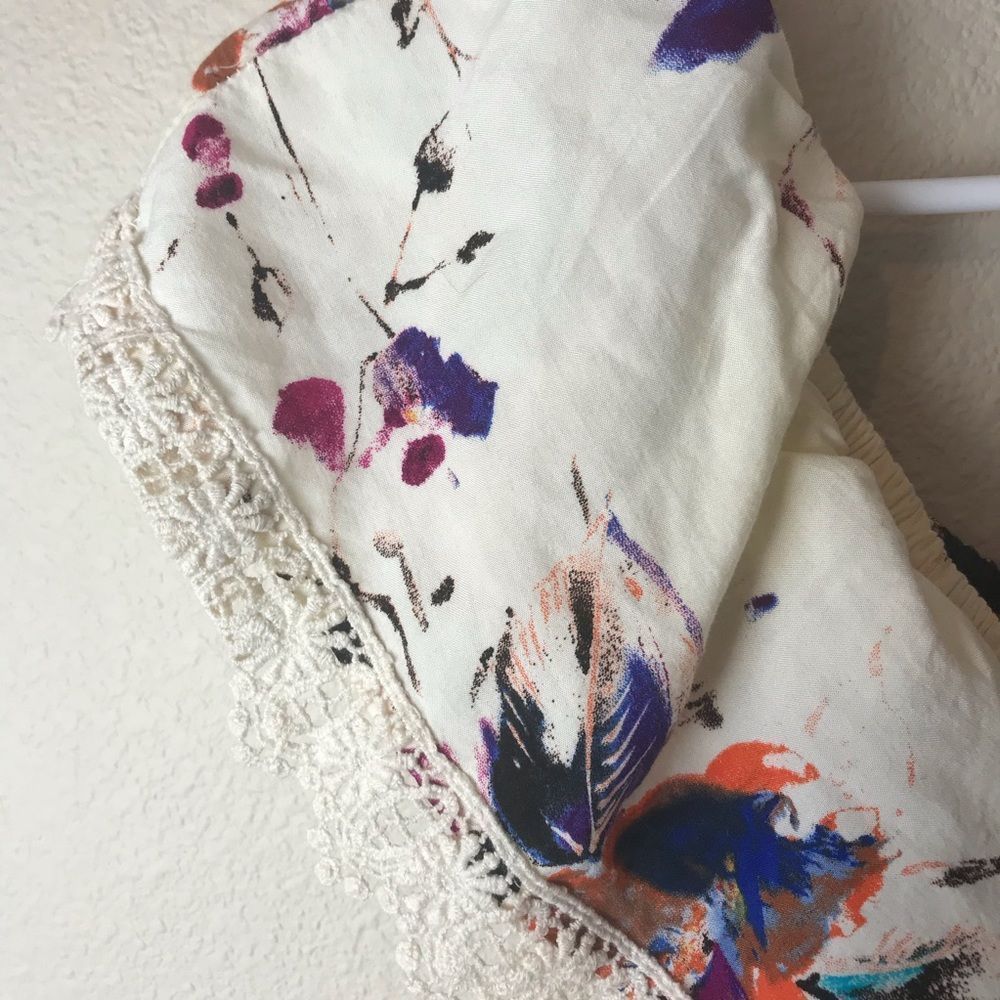 Umgee floral off the shoulder boho maxi dress - Picture 6 of 7